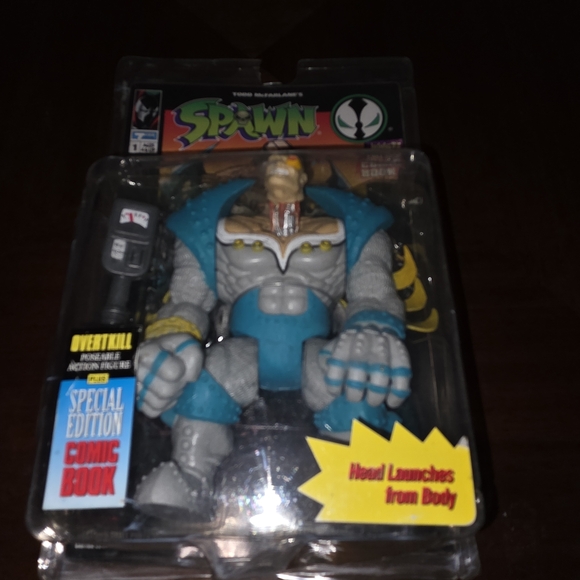 McFarlane Toys | Toys | Spawn Overkill Action Figure Blue And Gray ...